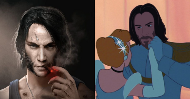 featured keanu reeves fan art