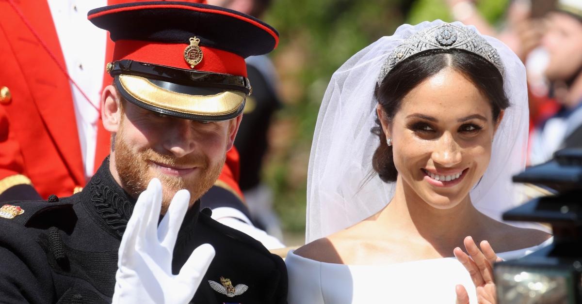 Prince Harry and Meghan Markle wed on May 19, 2018.