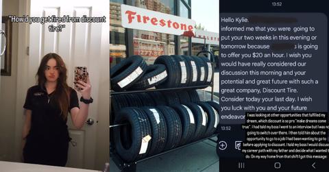 Discount Tire Employee Fired Interviewing Somewhere Else