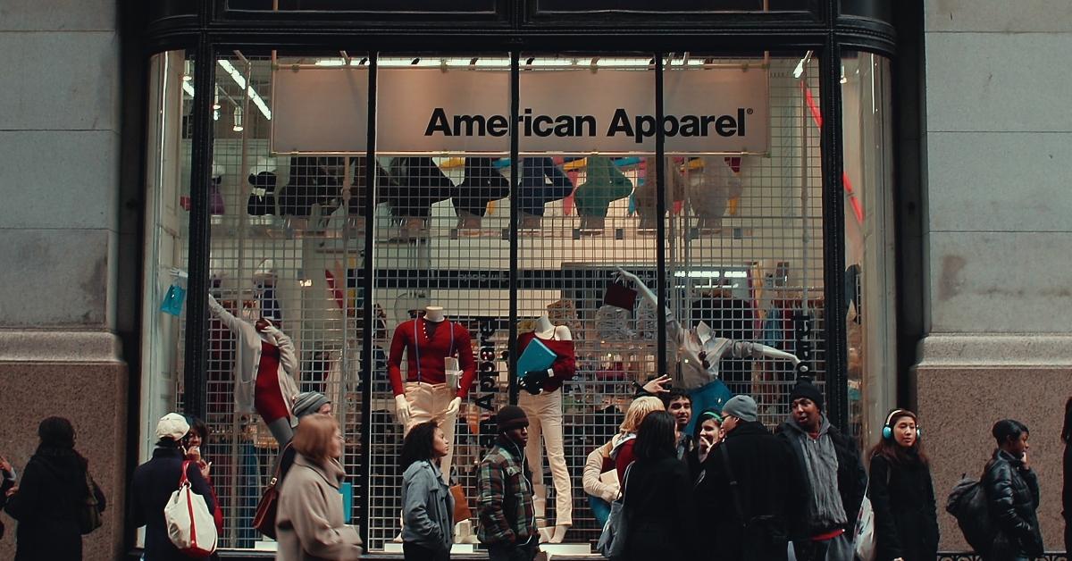 American Apparel retail store
