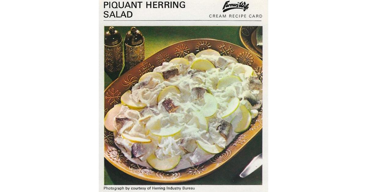 piquant herring salad