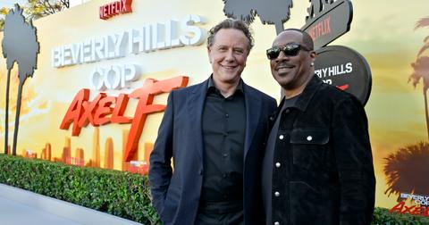 Judge Reinhold and Eddie Murphy at the premiere of 'Beverly Hill Cop: Axel F'