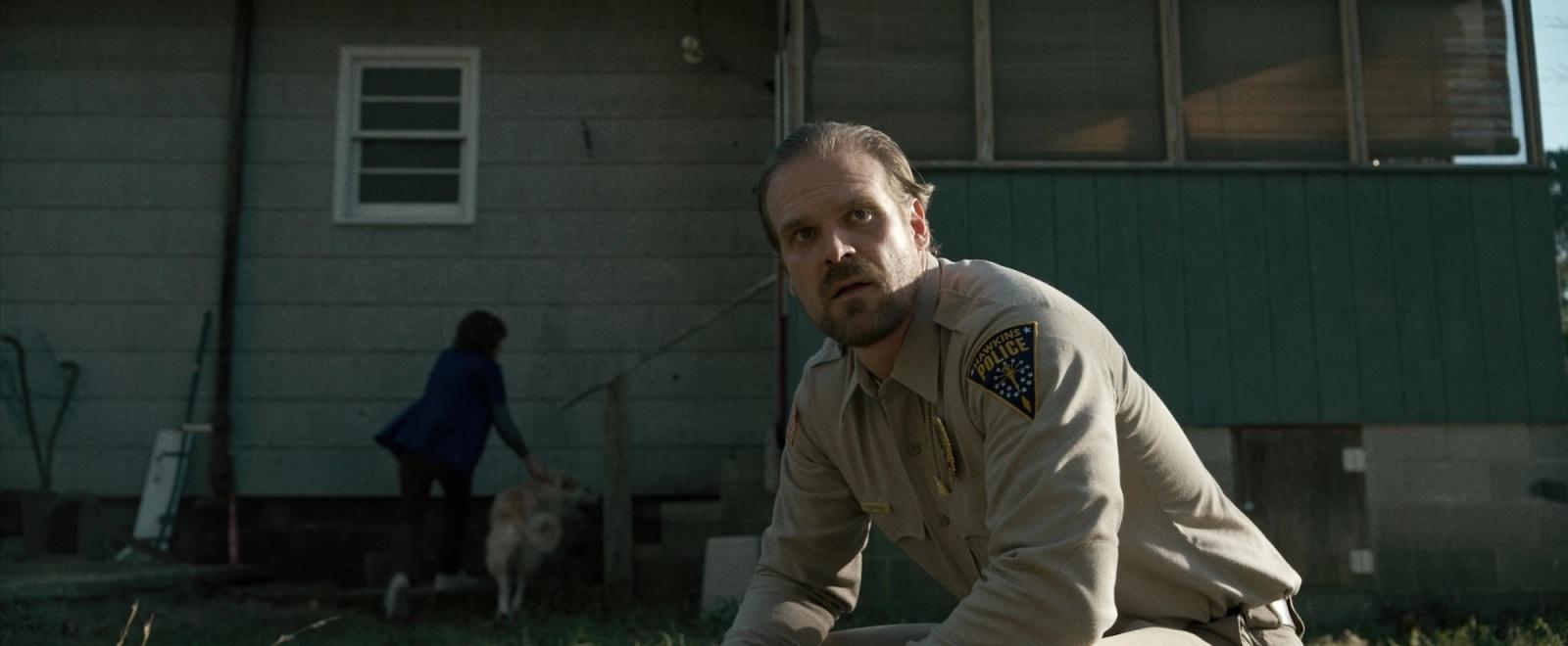 David Harbour as Hopper in Season 1 of 'Stranger Things.'