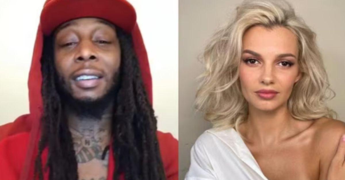 Decarlos Brown Jr.'s photo shown beside Iryna Zaruska's photo
