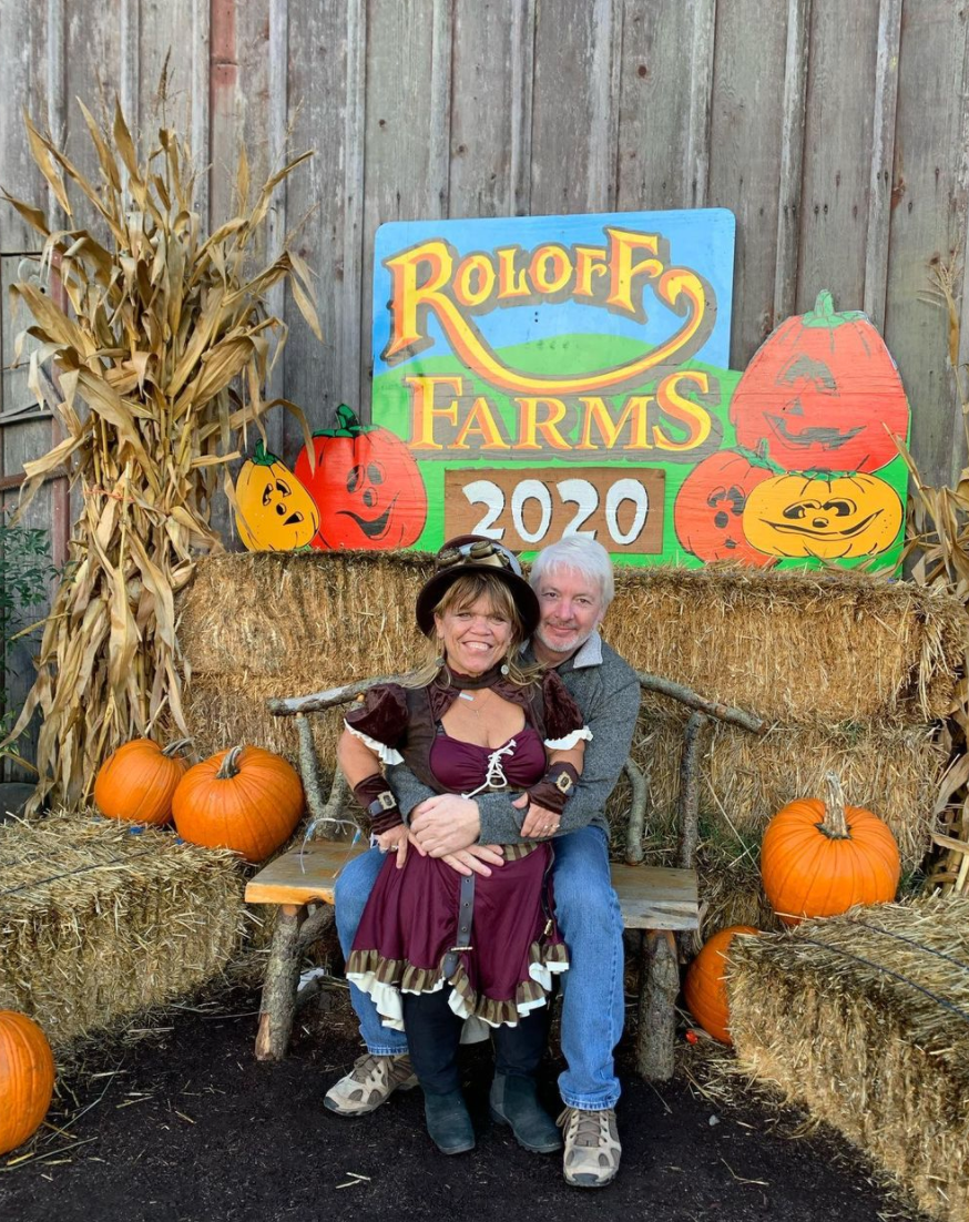 amy roloff and chris at roloff farms