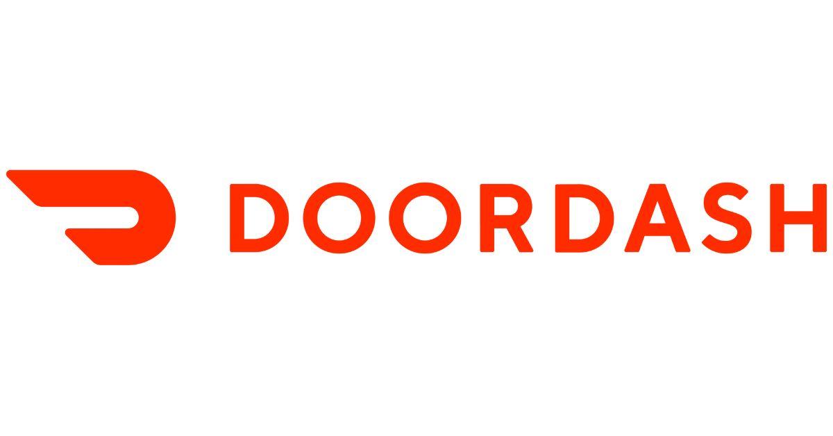 The logo for DoorDash.