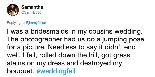 wedding fails