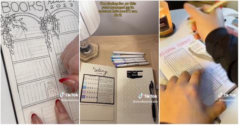 Book Tracker Bullet Journal Ideas