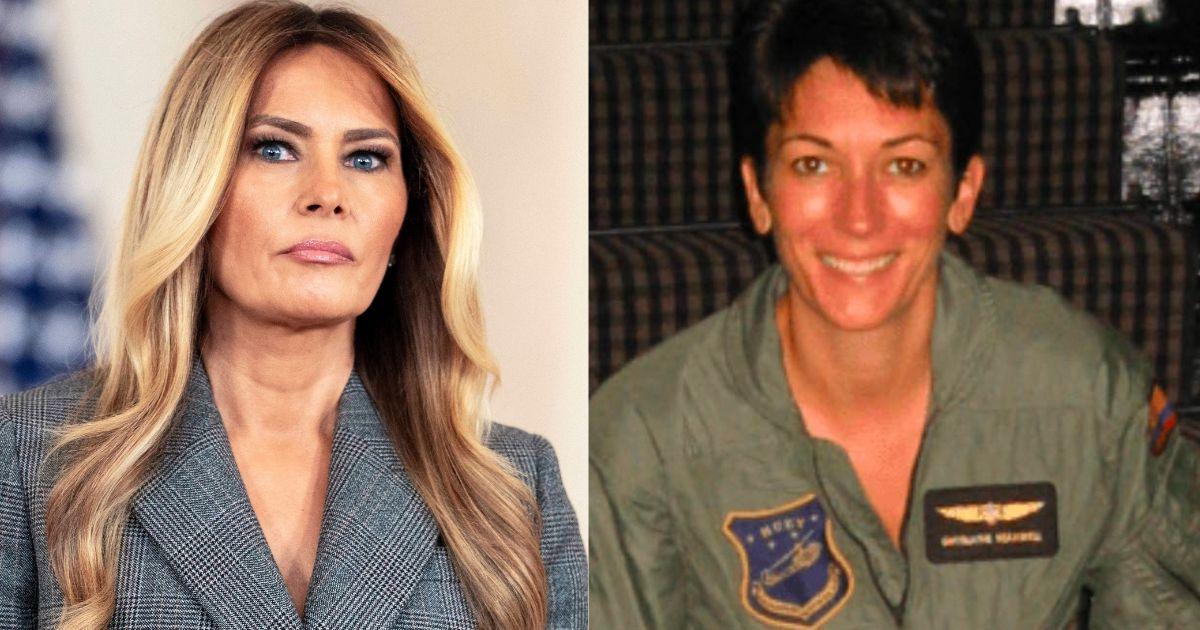 Melania Trump and Ghislaine Maxwell