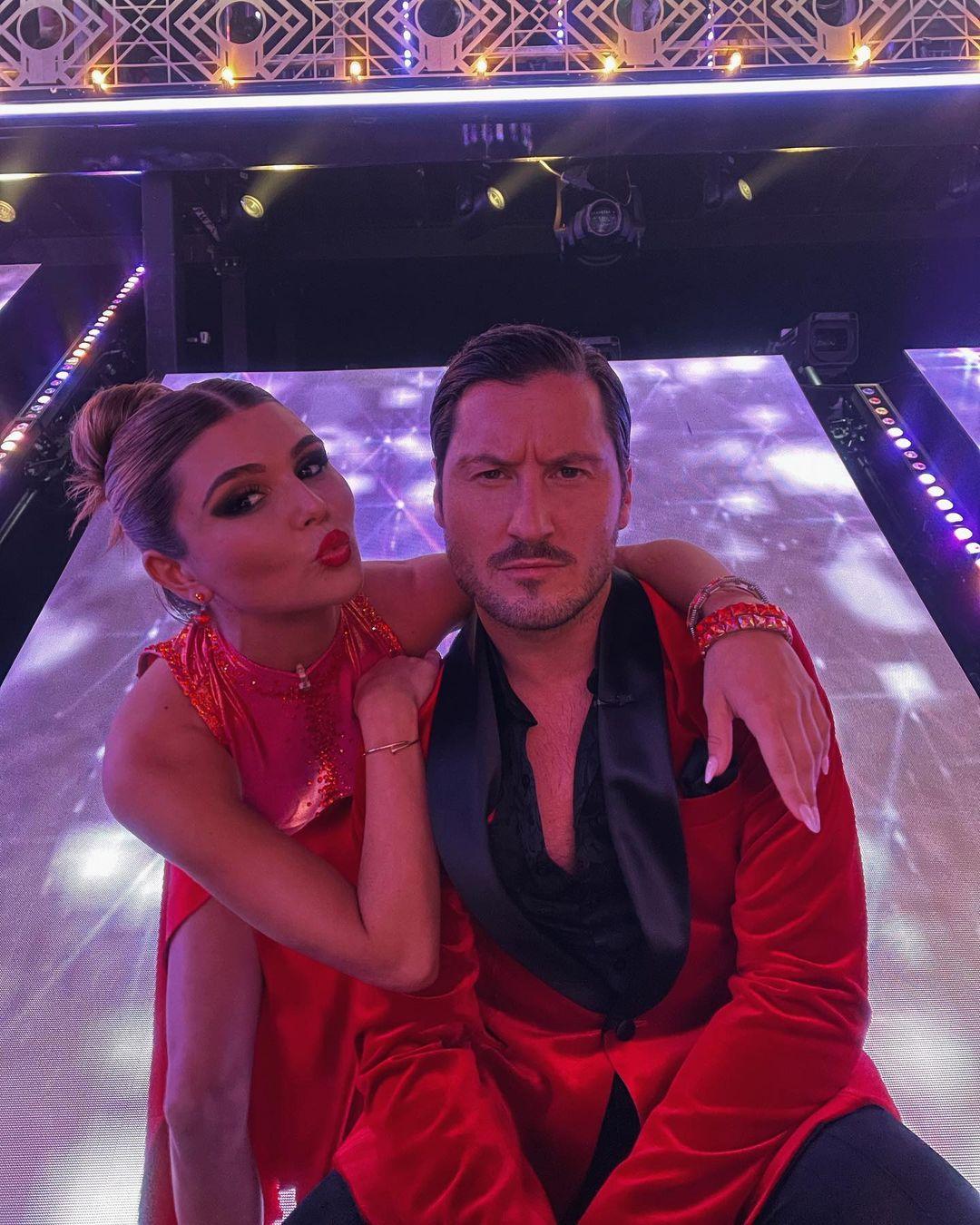 Val and Olivia Jade on DWTS