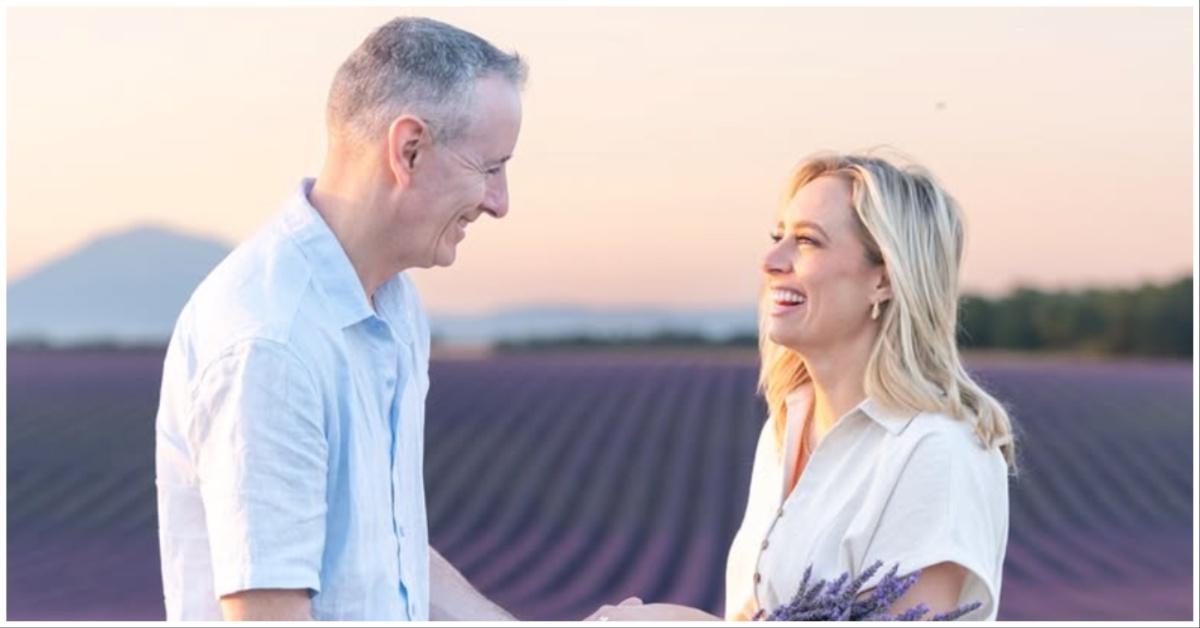 Pennsylvania Congressman Brian Fitzpatrick proposes to Fox News correspondant Jacqui Heinrich.