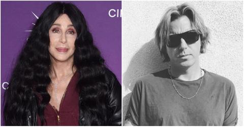 Cher and her son Elijah Blue Allman at separate events.