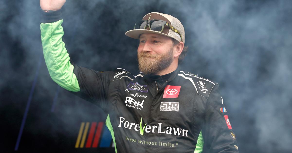 Jeffrey Earnhardt at Talladega Superspeedway on April 20, 2024 in Talladega, Ala.