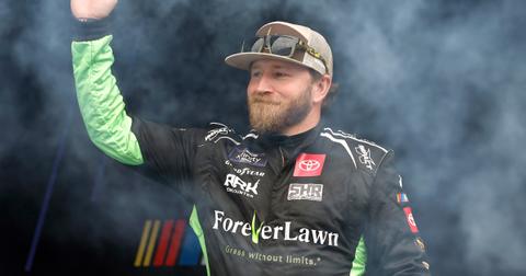 Jeffrey Earnhardt at Talladega Superspeedway on April 20, 2024 in Talladega, Ala.