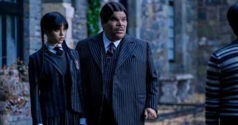 Wednesday and Gomez Addams