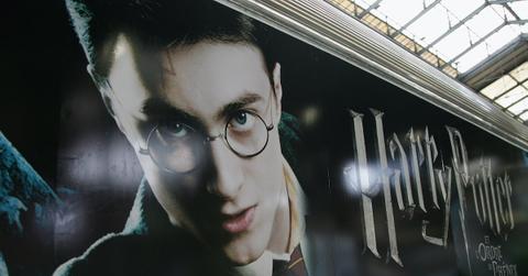 A 'Harry Potter and the Order of the Phoenix' poster in a Paris railway station in 2007