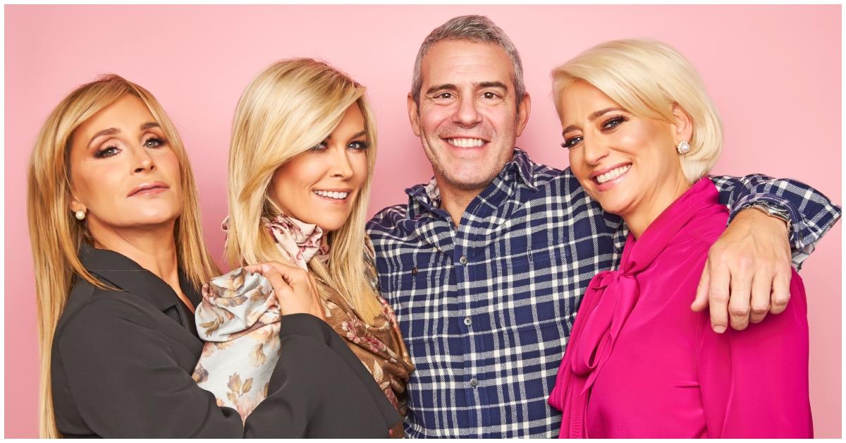 (l-r): Sonja Morgan, Tinsley Mortimer, Andy Cohen, and Dorinda Medley