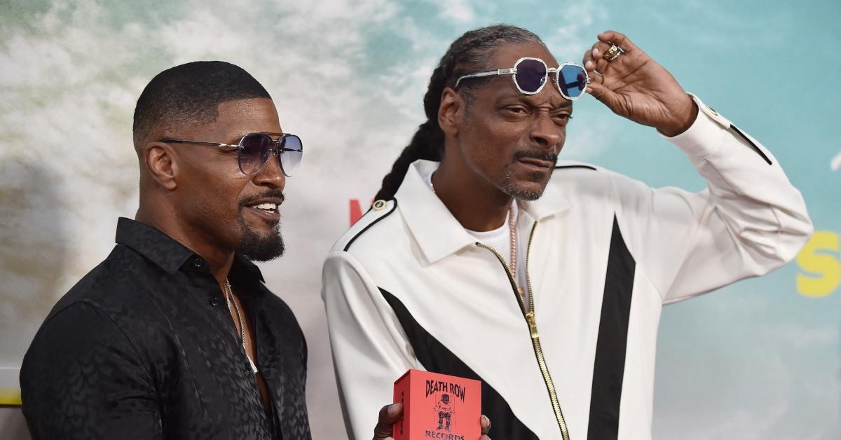 (l-r): Jamie Foxx and Snoop Dogg