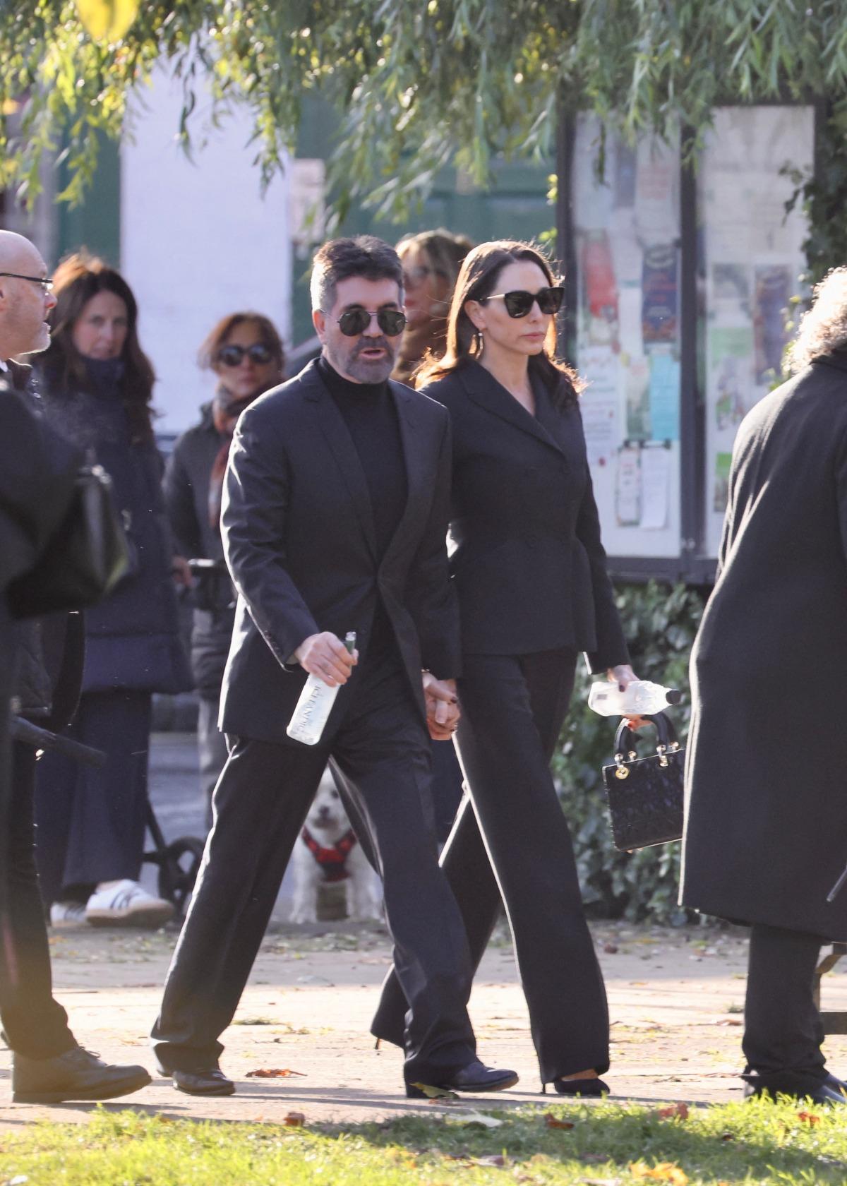 Simon Cowell, Liam Payne's funeral