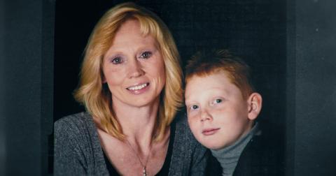 Tammy Fritz and Christian Fritz pose for a family photo