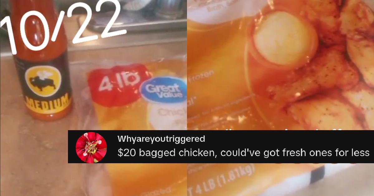 Walmart Customer Shocked They Were Charged $20 for Wings, Sauce