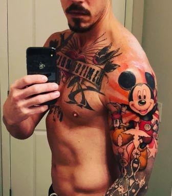 david bromstad tattoos mickey