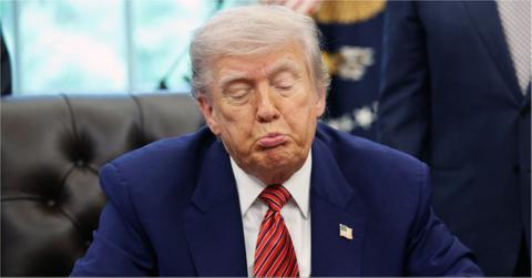 Donald Trump in the White House.