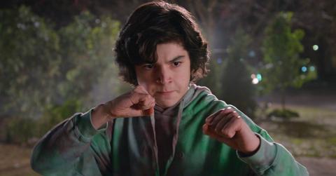 Griffin Santopietro as Anthony LaRusso in Season 4, Episode 2 of 'Cobra Kai'
