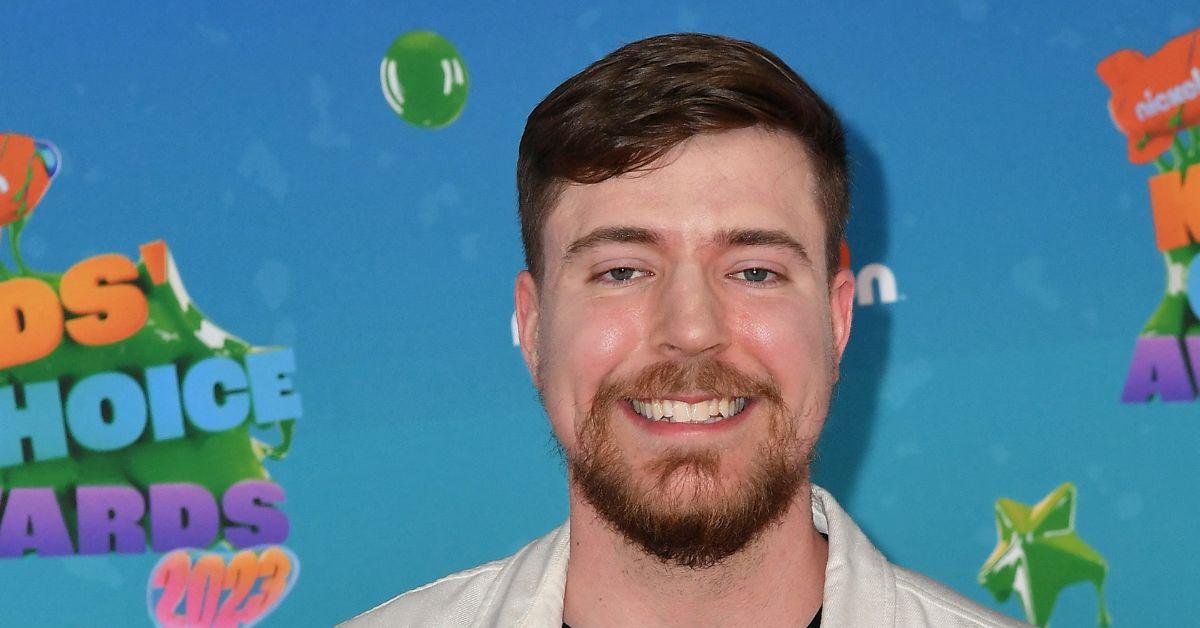 MrBeast at the Kids' Choice Awards in 2023.