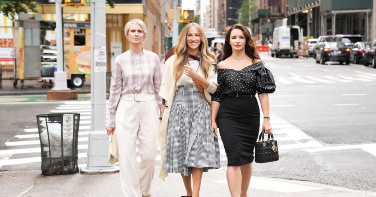 Cynthia Nixon, Sarah Jessica Parker, and Kristin Davis in 'And Just Like That...'