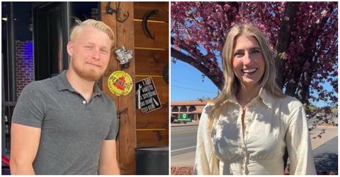 (l-r): Ethan Plath and Olivia Plath