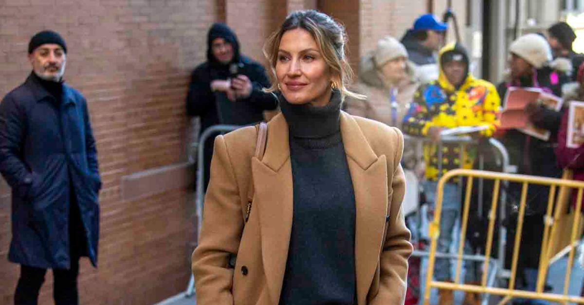 Gisele Bündchen in NYC in March 2024.