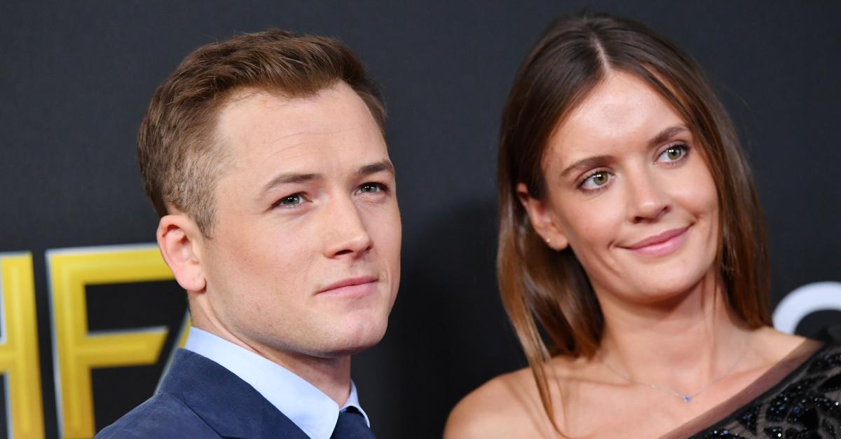 Who is Taron Egerton Dating? Pictured: Taron Egerton and Emily Thomas