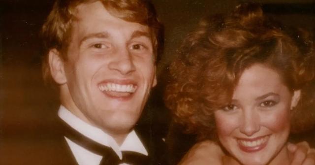 Mary Kay Letourneau and her first husband, Steve, on their wedding day.