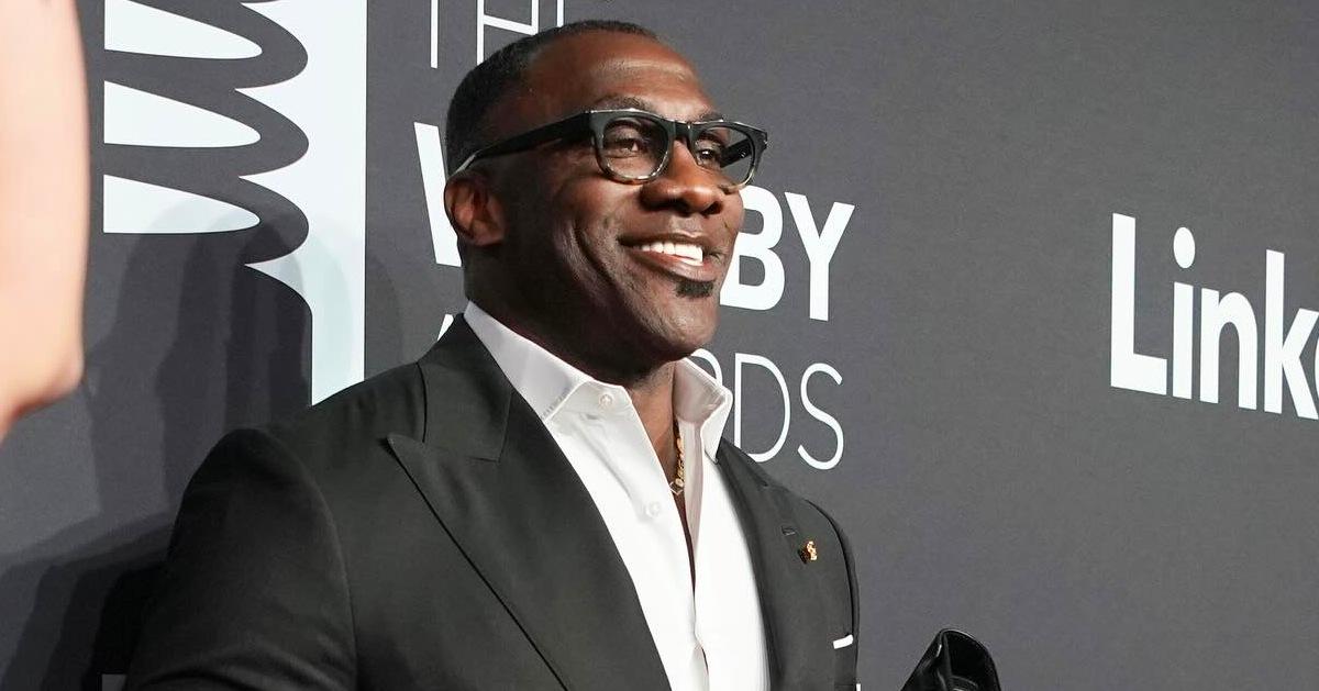 Shannon Sharpe poses for photo on Instagram