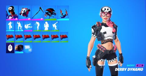 Fortnite Derby Dynamo Challenge Pack Is Here Here S What S In It - fortnite roblox package