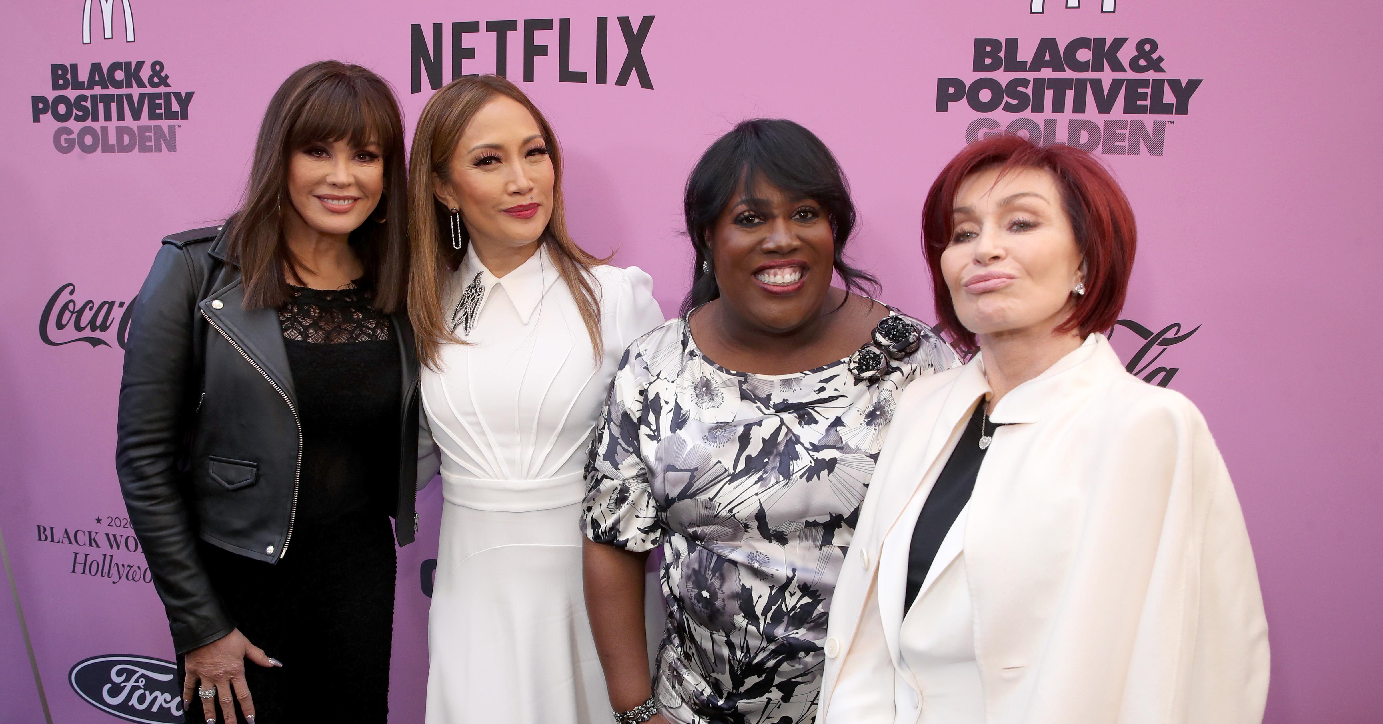 Sharon Osbourne with Her 'The Talk' co-hosts