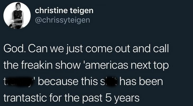 chrissy teigein old tweets