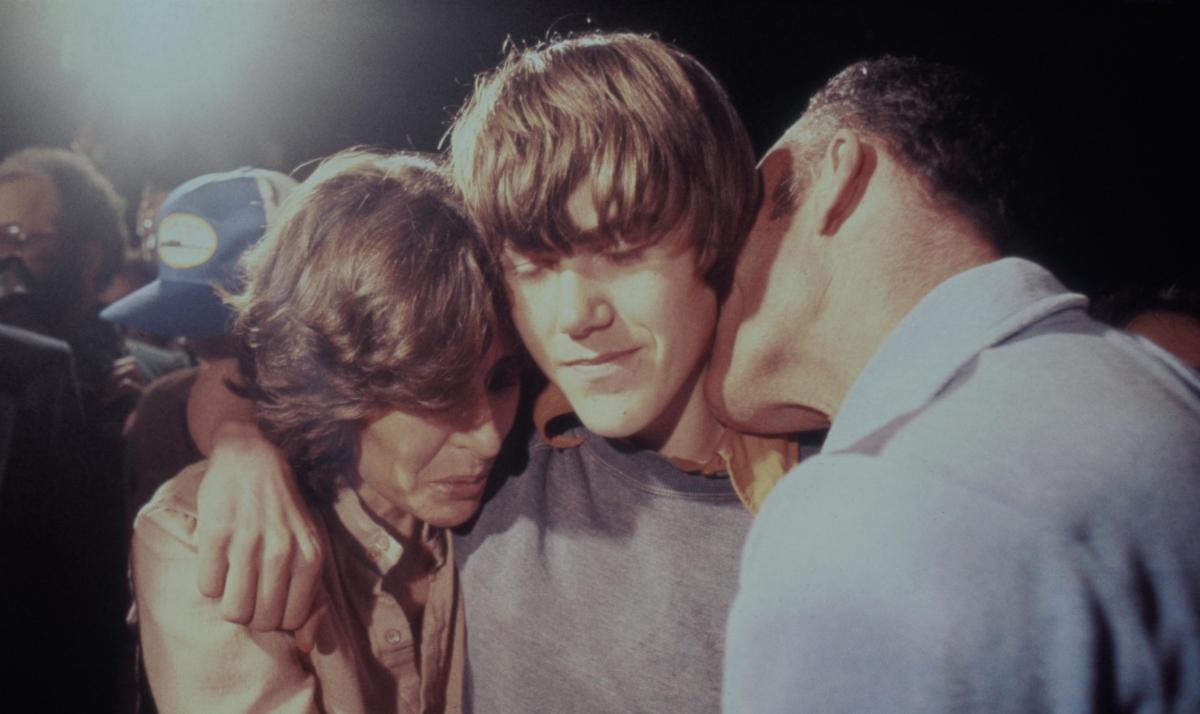 Steven Stayner with his parents