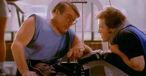 (L-R): Rene Kirby and Jack Black in 'Shallow Hal'