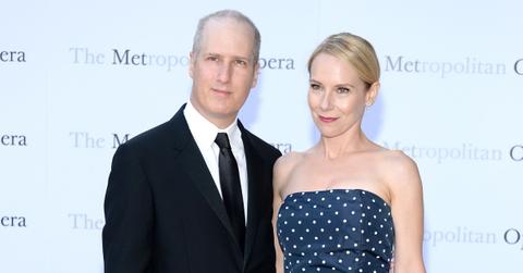 Amy Ryan and husband Eric Slovin on the red carpet