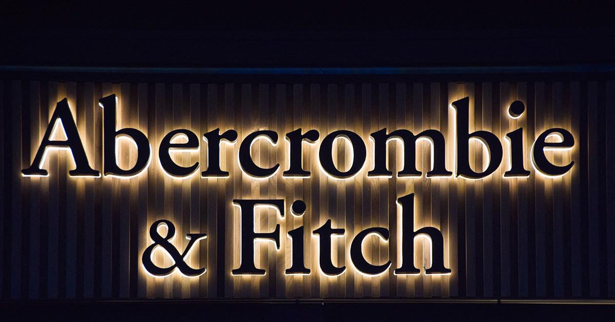 An Abercrombie & Fitch storefront. 