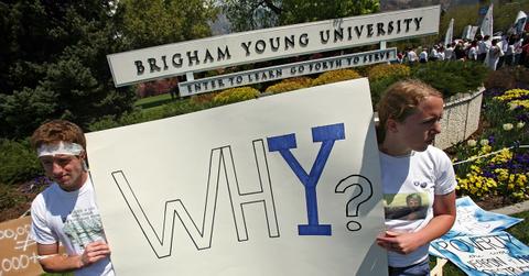 BYU Protest