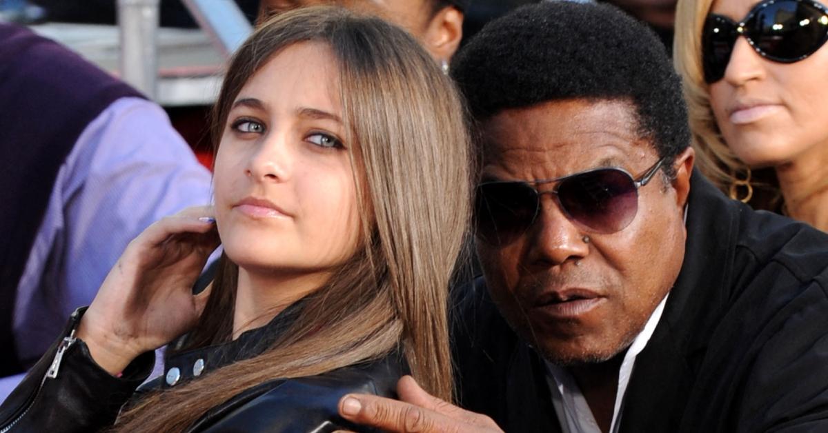 (l-r): Paris Jackson and Tito Jackson