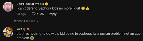 sephora teens makeup blackface