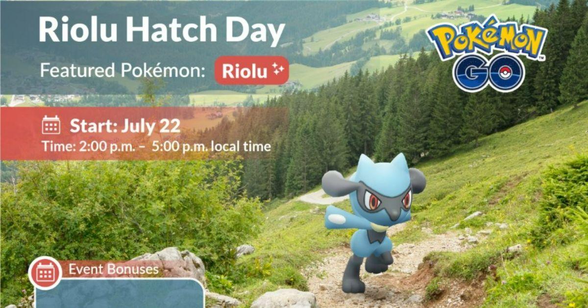 Pokemon Go Riolu Spawn How to Prepare for Pokémon GO Riolu Hatch Day