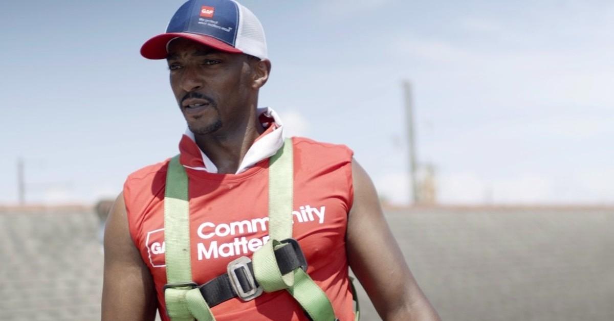 Anthony Mackie works with GAF's Community Matters initiative in New Orleans 