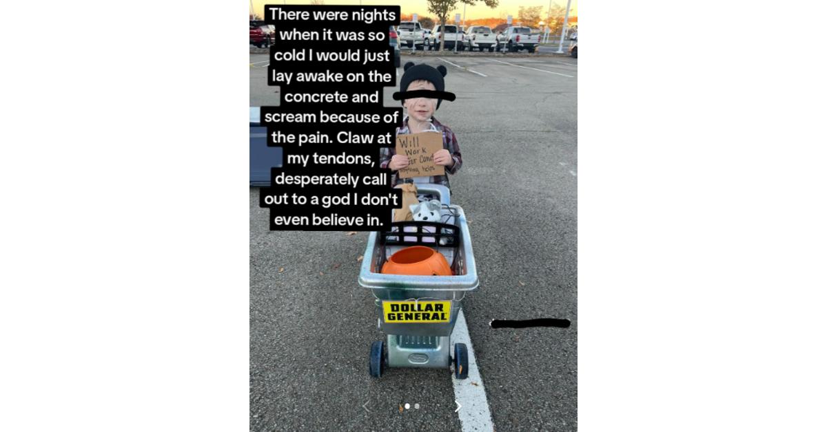 “Homeless Vigilante” Blasts Child’s Insensitive Halloween Costume