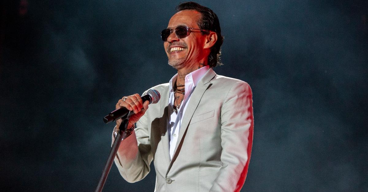 Marc Anthony performs on stage at Oasis Marbella Fest on May 31, 2024 in Marbella, Spain