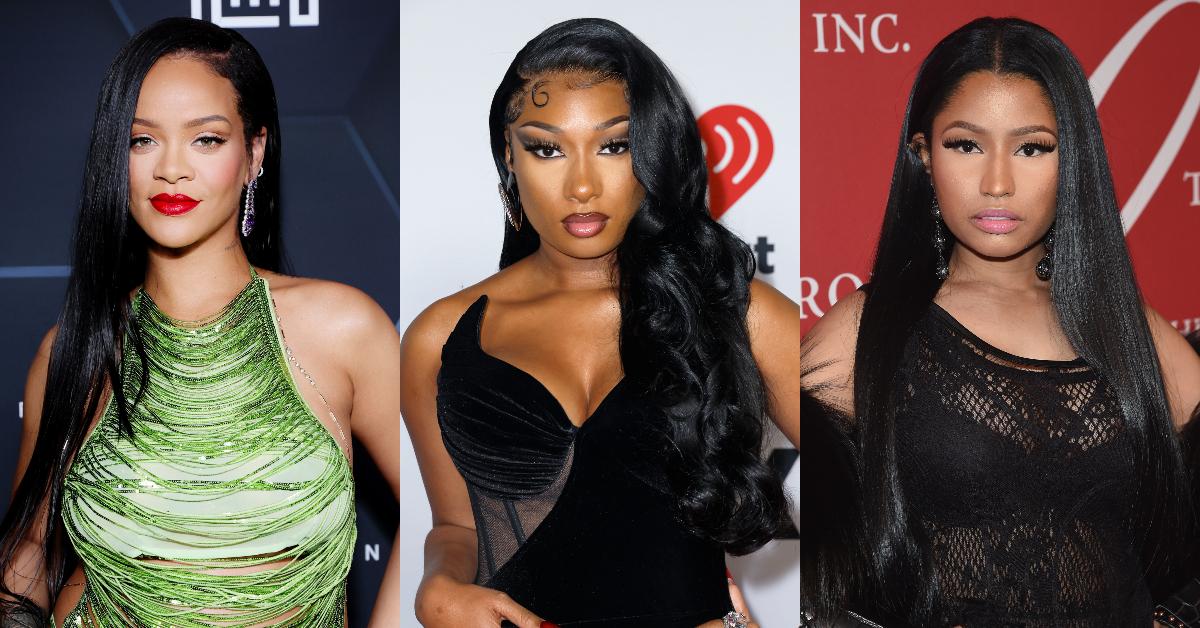 Rihanna, Megan Thee Stallion, and Nicki Minaj